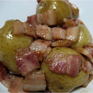 新じゃがとベーコン甘辛炒め