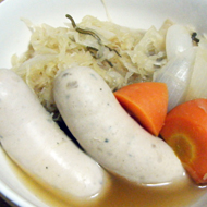 バイスブルストのザワークラウトスープ